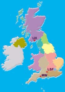 UK map