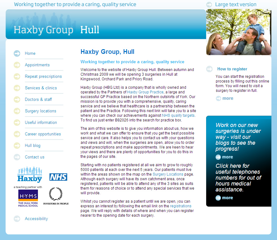 Haxby Group Hull Screenshot